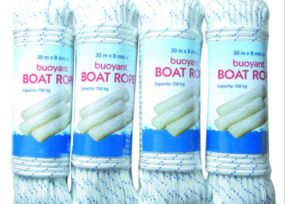 Perahu Apung 6mm Double Braid Nilon Yacht Tali Untuk Mainsheet