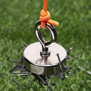 8mm Nilon Magnet Fishing Tali 65 Feet Safety Tali Dengan Carabiner 6