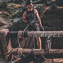 Tali Panjat Luar Ruangan Multifungsi 32ft 64ft Untuk Panjat Es 1